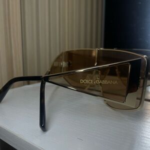 Dolce & Gabbana Gold Frame Sunglasses